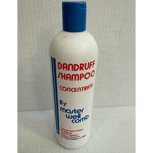 Master Well Comb Dandruff Shampoo Concentrate PH Balance 16oz NEW